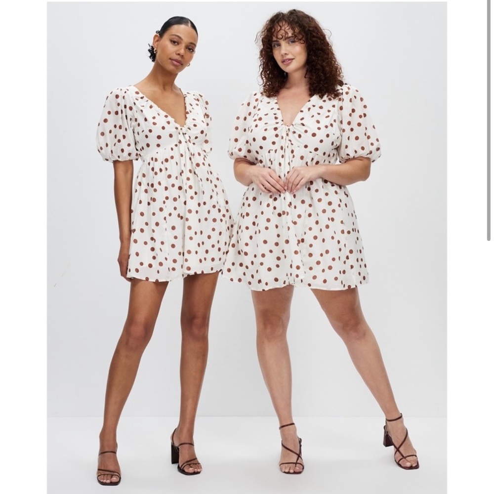 Abercrombie tie-front dress